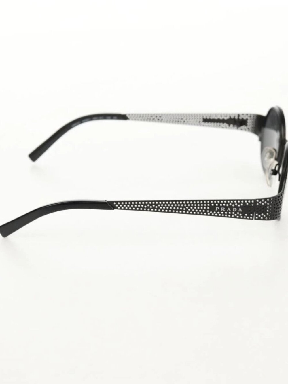 PRADA Sunglasses metal Black SPR511 Auth - Picture 4 of 16